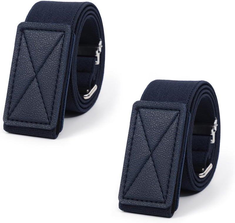 WELROG Kids Belts for Boys - Velcro Buckle Toddler Belt Elastic Adjustable Belt for Boys Girls - Image 1